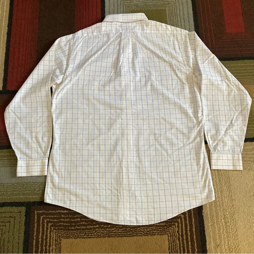 Brooks Brothers Slim Fit Button Down Shirt Original Polo Shirt Men's Sz 16.5-34 - Picture 4 of 10